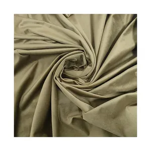 Hoge Kwaliteit 100% Polyester Fluwelen Stof Met Kostuum