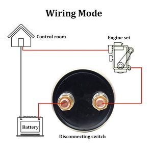 Interruttore Sezionatore <span class=keywords><strong>Staccabatteria</strong></span> Rosso <span class=keywords><strong>12V</strong></span> 300A per Auto Camion Barca Camper Pickup - Product Image 4