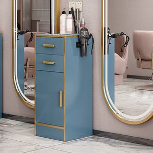 Carrito de Peluquería Profesional 2024, Blanco, con Ruedas, para Salón de Belleza, Spa Facial, Peluquería, Carrito Metálico para Peluquería - Product Image 3