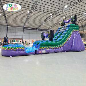 Tobogán Inflable Acuático para Exteriores, Brincolín Inflable para Niños con Tobogán Acuático y Piscina - Product Image 4