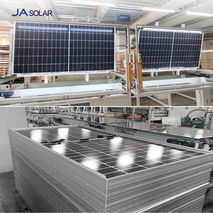 Panneau solaire monocristallin bifacial JA 565W à haute efficacité (23,5 %) pour cellules PERC demi-cellules 182 mm, pour usage domestique - Product Image 4