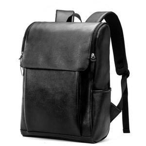 Ragazzi uomini 17 pollici a prova di odore finto morbido PU borchiato unisex zainetto bagpack smart vintage unisex in pelle studente bac uomo - Product Image 2