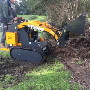 Terne sweeper alta discarica secchio scavatrice barra del timone più poco costoso per la vendita