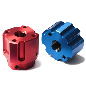 Piezas de torno de Hardware, piezas de torneado CNC de aluminio anodizado de titanio personalizado, servicio de mecanizado de fresado de precisión - Product Image 1