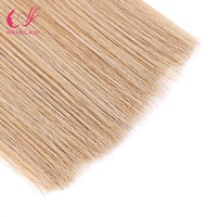 Extensions de cheveux vierges russes doublement étirés de qualité supérieure, tissage Genius, vente en gros d'usine pour les professionnels des salons de coiffure
