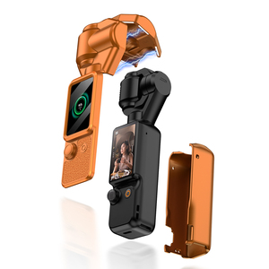 เคสกล้อง GKK รุ่นใหม่สำหรับ DJI Pocket4 Pocket3 พร้อมสายคล้องคอ กล่องแม่เหล็กแบบพับได้สำหรับ Osmo Pocket - Product Image 6