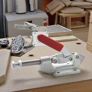 36003 Nhiệm Vụ Nặng Nề Màu Đỏ Ngang Phát Hành Nhanh Chóng Chuyển Đổi Kẹp Đẩy Kéo Tay Công Cụ Cho Chế Biến Gỗ & Kim Loại Làm Việc - Product Image 5