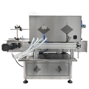 Máquina automática de llenado con bomba de diafragma de 4 cabezales, 220V, alta precisión para botellas de alcohol - Product Image 1