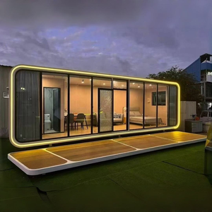 Capsule de vie intelligente intégrée pour site de camping de luxe et projet d'hôtel de <span class=keywords><strong>vacances</strong></span> en bord de mer, maisonnette moderne de type Apple - Product Image 2
