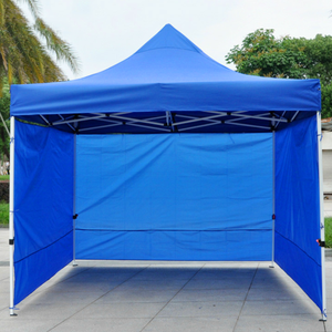 Tente portable personnalisée avec logo, impression sérigraphique, revêtement PU, noir/gris, 1,5x1,5 mètres, vente en gros usine - Product Image 6