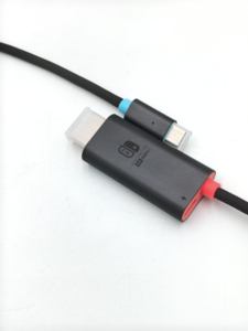 สายเคเบิลไนลอนถักแบบ Type C to HD ชุบนิกเกิล หัวต่อสีทอง ผลิตภัณฑ์ใหม่มาแรง ขายดี สำหรับ Nintendo Switch และคอมพิวเตอร์ - Product Image 5