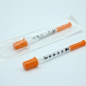 Siringhe per Insulina Monouso Sterili con <span class=keywords><strong>Gas</strong></span> EO, Ago Indolore di Sicurezza in PP per Diabetici, Dispositivo Medico per Iniezione e Infusione - Product Image 6