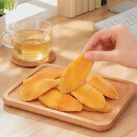 Tranches de mangue séchées épaisses de qualité supérieure, saveur sucrée et acidulée, à l'acide citrique, collation de fruits tropicaux, vente en gros, OEM, marque privée, 10 kg