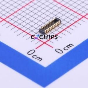 BM20B(0.8)-16DP-0.4V(51) Board-to-Board & Backplane Connector SMD,P=0.4mm Connector 0.4mm Vertical Mount 2 300mA - Product Image 1