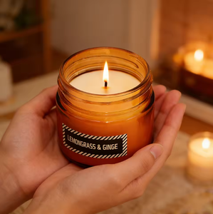 <span class=keywords><strong>Bougie</strong></span> <span class=keywords><strong>parfum</strong></span>ée classique avec pot brun, vente en gros, sans fumée, décoration d'intérieur, hôtel, SPA, bougies <span class=keywords><strong>parfum</strong></span>ées aromatiques - Product Image 5