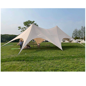 Tente de Camp en forme de M, au Design Unique, grande étoile, pour 50 personnes assise - Product Image 1