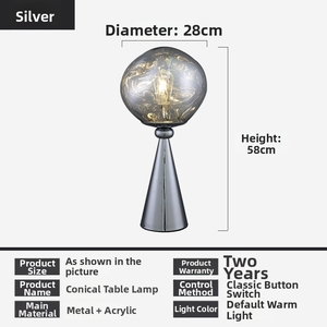 Lámpara <span class=keywords><strong>de</strong></span> <span class=keywords><strong>Pie</strong></span> Tom Dixon Lava, Lámpara LED <span class=keywords><strong>de</strong></span> Hierro con Altura Ajustable, Diseño Minimalista para Sala <span class=keywords><strong>de</strong></span> Estar, Sofá y Estudio - Product Image 5