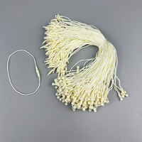 Cordon en polyester et coton recyclable de 20 cm en forme de balle pour étiquettes volantes, idéal pour vêtements, chaussures, boîtes et sacs - Vente en gros usine