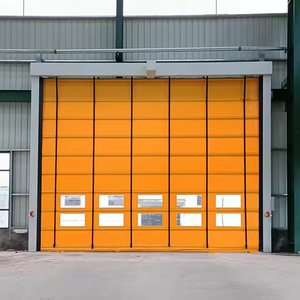 Tùy Chỉnh Kích Thước Lớn PVC Xếp Chồng Cửa Thiết Kế Hiện Đại Phong Cách Chất Lượng Rèm Gió Từ Trung Quốc Nhà Sản Xuất Hoàn Thành Bề Mặt - Product Image 1