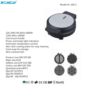 Wholesale Customizable Electric Belgian &amp; Heart Waffle Maker Maquina De Gofres <strong>Donut</strong> Maker Breakfast Machine Kitchen Essentials - Product Image 2