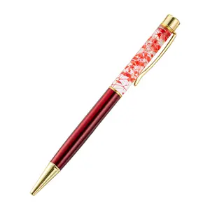 YS72厂家批发低最小起订量促销礼品定制印刷2D聚氯乙烯浮子液体笔油圆珠笔花式水笔
