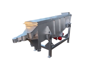 Custom Size Rectangular Linear Vibrating <b>Screen</b> With Wear Resistant <b>Screen</b> Grid For Tea <b>Leaf</b> Herb And Sand Material - Product Image 2
