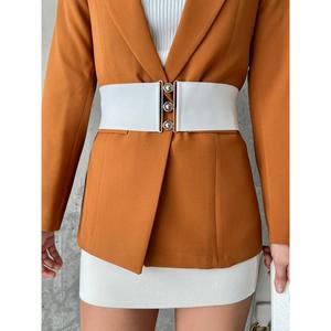 Faja Reductora Elástica con Broche a Presión para Mujer, de Spandex y Algodón, Informal, para las Cuatro Estaciones - Product Image 3