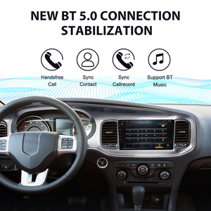 <span class=keywords><strong>Autoradio</strong></span> Android 14 9'' pour Dodge Charger 2011-2014, cadre stéréo multifonction, nouveau lecteur DVD - Product Image 4