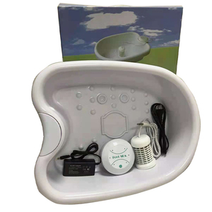 Appareil de désintoxication ionique pour les pieds à usage domestique avec une puissance de 24 W, une capacité d'eau de 8 litres et une concentration de sel réglable pour une personnalisation adaptée - Product Image 1