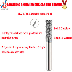 Baolifeng thương hiệu HX loạt công cụ dao phẳng bê tông Carbide endmill Cutter - Product Image 5