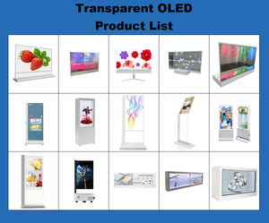 Display Trasparente da 55 Pollici, Segnaletica Digitale OLED 4K HD Touch, Schermo OLED Trasparente Ultra Sottile - Product Image 6