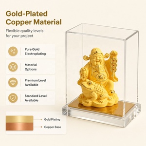 Statuette di Divinità Sacrali Moderne e Tradizionali in Oro Puro Sabbiato, Realizzate su Misura, in Metallo con Finitura Vellutata di Alta Qualità - Product Image 3