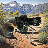 Moteur 140cc Horizontal Haut Performance, Démarrage au Pied, Embrayage Manuel Toutes Vitesses 4-Temps pour ATV, Dirt Bike, Pit Bike, Monkey, DAX, Gorm, Gorilla, Motard – Nouveau