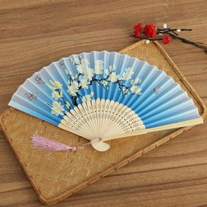 Wholesale Custom Bamboo Folding Hand Fan 33cm Carved Promotion <b>Gift</b> Fans with Angel Love & Sport Styles - Product Image 1