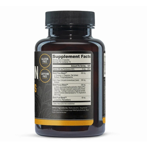 Alpha GPC L-Theanine & Bacopa Monnieri Extracto de hierbas Concentración de enfoque Mejora la memoria Nootropics Cápsulas de suplemento cerebral - Product Image 3