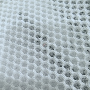 Tejido de malla de poliéster 100% con trama de aire, ecológico, hexagonal tipo panal de abeja de 2mm, transpirable, tipo sándwich, de secado rápido, anti-bolitas, para ropa deportiva y automóvil. - Product Image 6