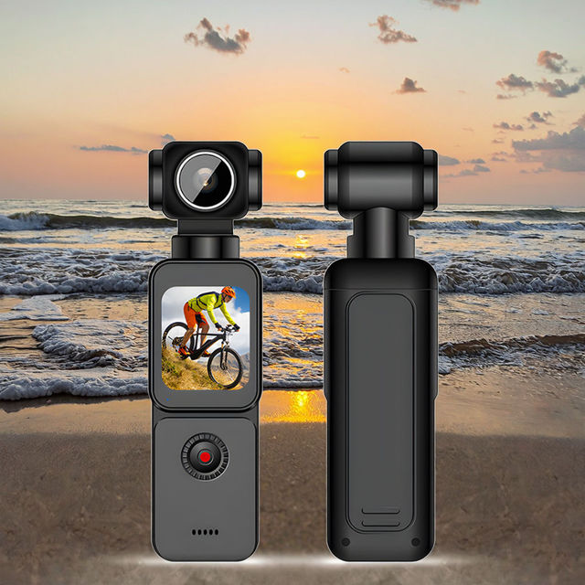 5k New Touch Sports Camera Rotatable Lens Wide Angle Pocket Vlog Camera Ips Display Lightweight Camera Multiple Shooting Modes