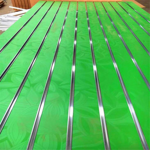 ألواح خشب Slatwall من الميلامين الأبيض السميك 18 forthed ألواح خشب <span class=keywords><strong>Mdf</strong></span> رخيصة من الميلامين - Product Image 1