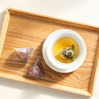 Thé Oolong au charbon de bois de rose rouge à double pétale naturel, 100 sachets, ingrédients purs, sans additifs, fournisseur de thé