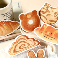 Notes autocollantes Croissant & Bear