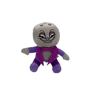 Poupée en peluche personnalisable en gros, collection de figurines de dessins animés rétro à tête de tasse, cadeaux promotionnels - Product Image 2