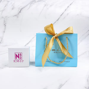 Vente en gros d'usine, petit sac d'emballage pour bijoux 19x7x15cm, ruban de 3,8cm de largeur, sac cadeau, logo personnalisé, sacs en papier pour le shopping - Product Image 1