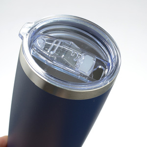 Vaso de acero inoxidable de 16 oz con doble pared y aislamiento al vacío para café, té, uso en exteriores, oficina y coche. - Product Image 2