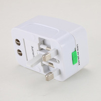 Adaptor Global besi berlapis seng 250V, konverter Adaptor Multi Plug, EU/US/UK, semua dalam 1 untuk perjalanan luar negeri, perjalanan bisnis