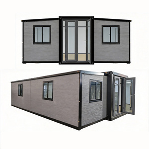 Casa Contenedor Desmontable <span class=keywords><strong>de</strong></span> 40 pies, Sistema Solar Fuera <span class=keywords><strong>de</strong></span> la Red, Campamento para Personal <span class=keywords><strong>de</strong></span> Minería, Edificio Modular Expandible con Aislamiento <span class=keywords><strong>de</strong></span> 50 mm, CE <span class=keywords><strong>EN</strong></span> 1090 - Product Image 1
