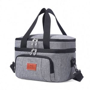 Bolsa Térmica para Picnic al Aire Libre, Bolsa de Almuerzo Impermeable de Doble Capa con Aislamiento Térmico de EVA - Product Image 1
