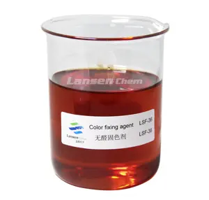 Pamuk için lansen LSF-36 tekstil kimyasal yardımcı evrensel boya sabitleme maddesi