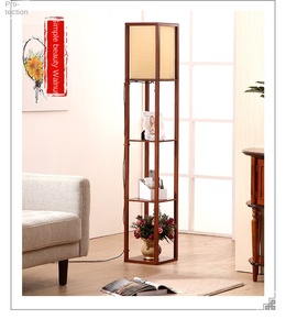 Lámpara de Pie de Estilo Industrial E27 con Bombilla LED de Filamento, Decoración LED Moderna para Esquina - Product Image 3