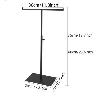 Présentoir de boucle d'oreille en T multifonctionnel portatif d'acier inoxydable avec la conception détachable pour des bijoux de <span class=keywords><strong>magasin</strong></span> de vêtements pour - Product Image 6
