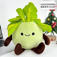 Nieuwe Sunrise Zachte Pluche Aardappel Aubergine Knoflook Paprika Pompoen Kool Fruit Groente Planten Poppen Serie 11-30cm Verjaardag